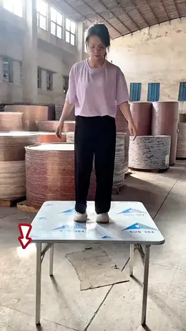 Bàn inox chân xếp gấp gọn#giadung_giadinh01 #cuahangdodungnhabep1 #xuhuongtiktok 