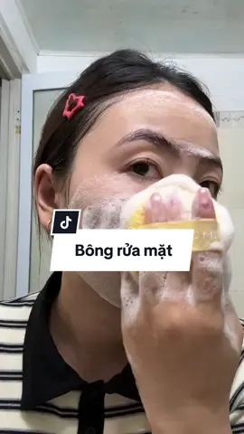 Nhân dịp máy rửa mặt hết pin chuyển qua xài bông rửa mặt này cũng ổn áp phết #gocsontrendy #bongruamat #amortals #skincare #reviewlamdep #xuhuong 