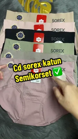 Rekomendasi celana dalam semikorset sorex premium adem 😍✅ #sorex #rekomendasicelanakatun #rekomendasicelana 