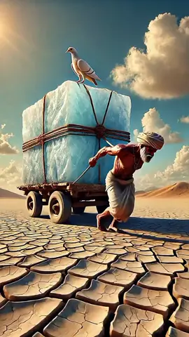 yh kisan aur kabootar mil kar baraf laty hai #aishort #foryou #trendingaivedio #aiviralshort #viralvedio #trendingvedio #aitrend #foryoupage 