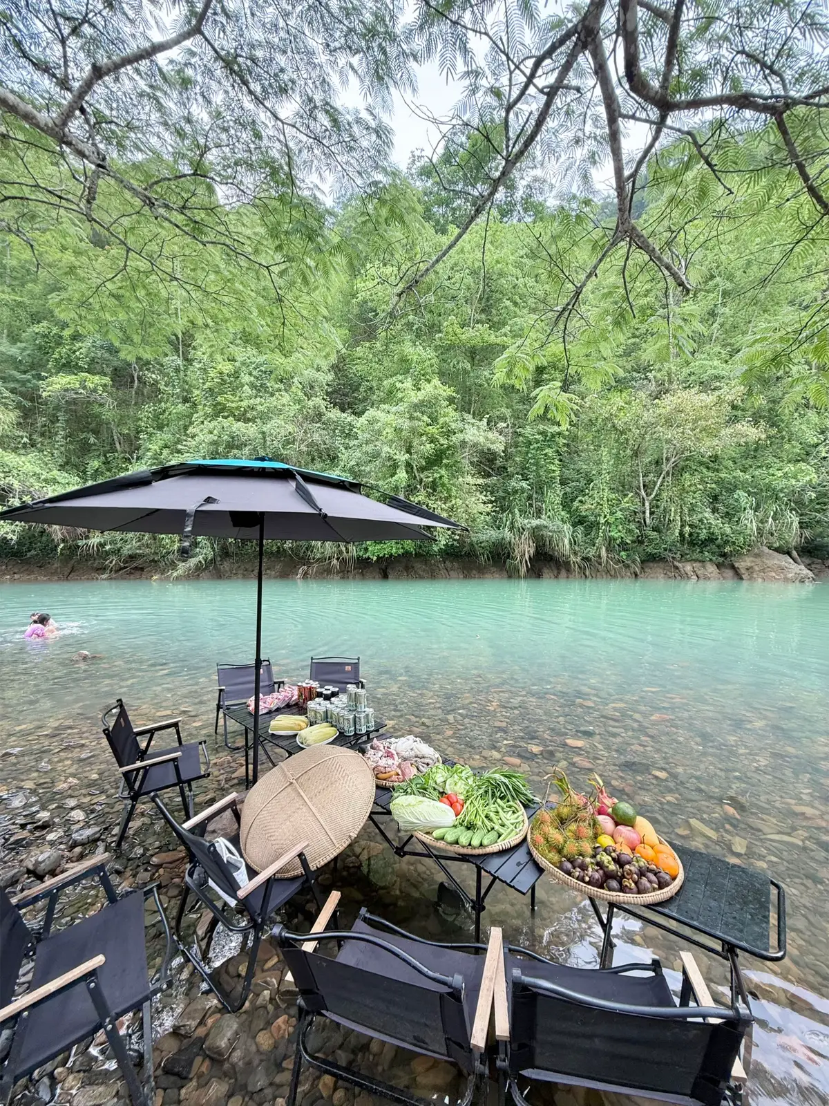 Hè rồi tắm suối thui nàoooo mng ơi #camping #hungcamping #langau #langaurockstream #tanhlinh #khucamtraitutucvuondieu  @Hùng Camping Vườn Điều La Ngâu 