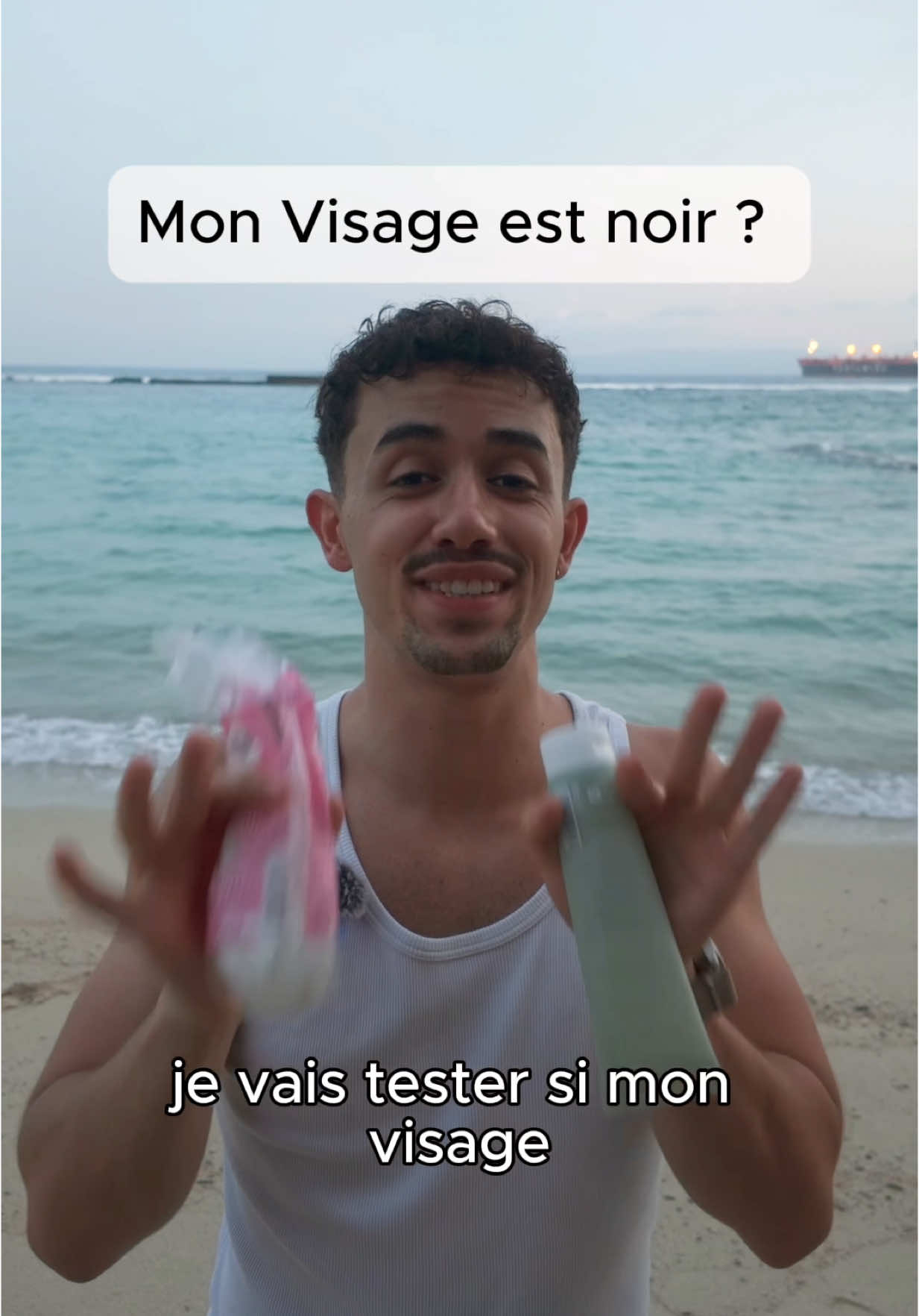 La pollution sur le visage à Bali 😳😳 Coucou @Caudalie 