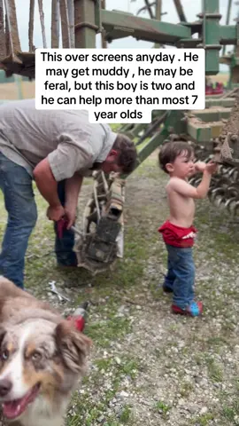 Raising independent capable Christians  ♥️  #farmlife #farm #farmtok #familyfarm #farming #feralkids #farmkids #farmwife #farmer 