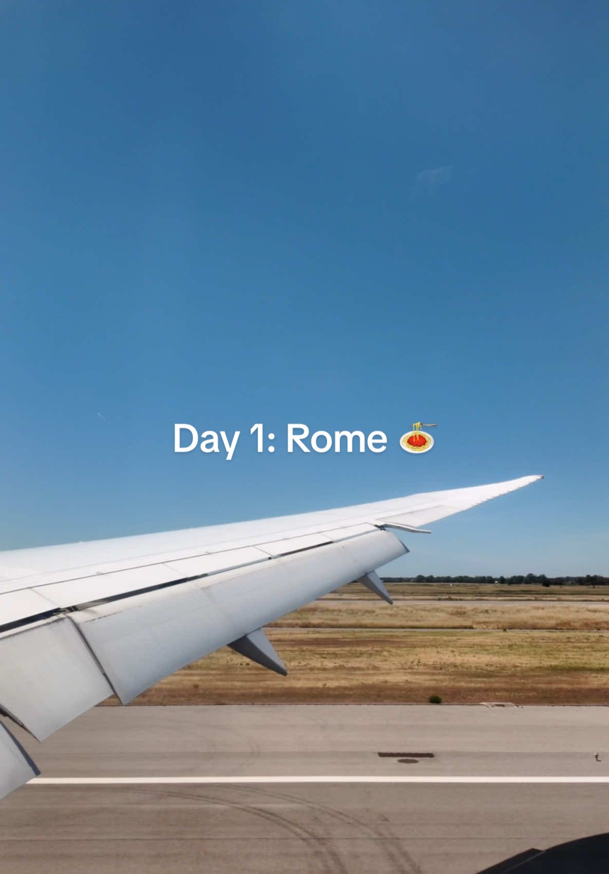 Day 1: Rome-ing around 🇮🇹🍝 #rome #italy #italiansummer 