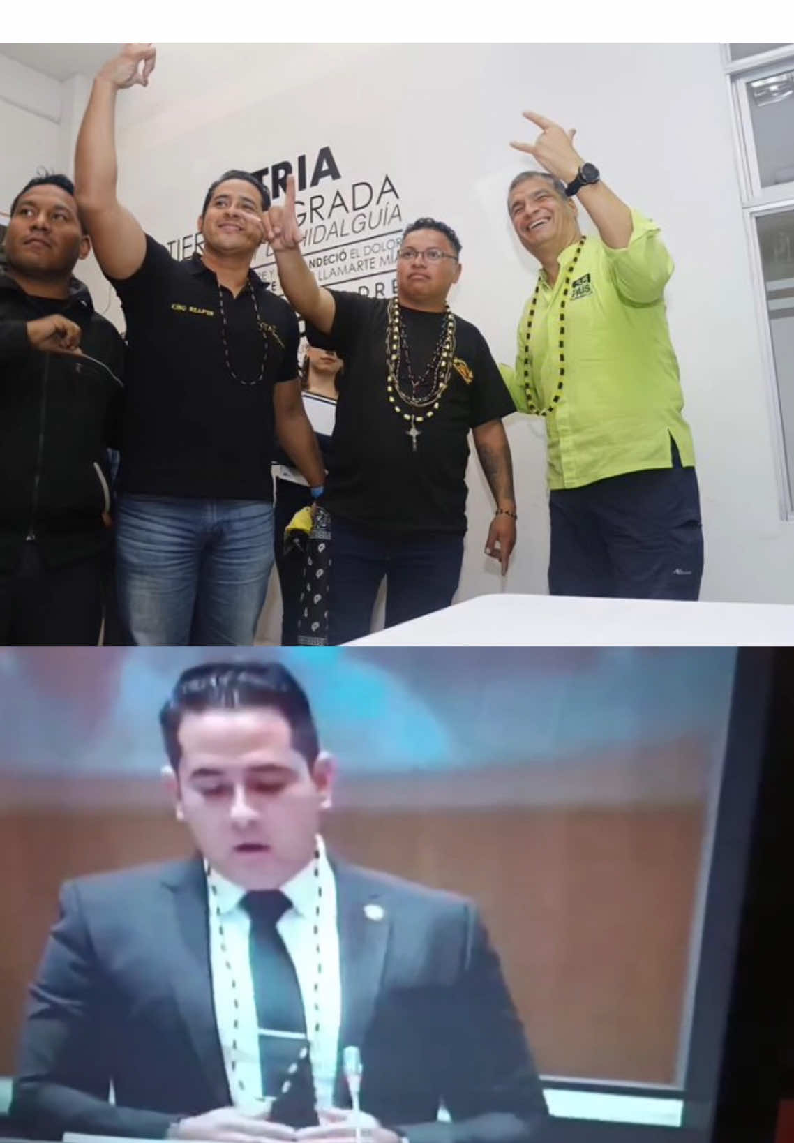 🎥 #RonnyAleaga, exasambleísta y prófugo por el #CasoMetástasis, decía sentirse orgulloso de ser #LatinKing. “La reforma al COIP es para que gente así no vuelva a la Asamblea”, dijo #ÁlexMorán. ⚖️🇪🇨 #ReformaCOIP #RonnyAleaga #LatinKings #AsambleaEcuador #EcuadorPolítica #rafaelcorrea 