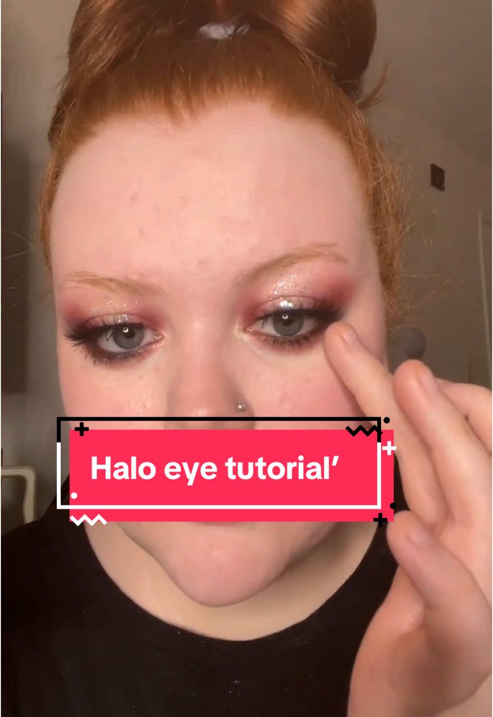 Halo eye tutorial! #makeup#makeuptutorial#makeupartist#makeupvideo#eyeshadow#eyeshadowtutorial#makeupforbeginners#beginnermakeup#hoodedeyesmakeup#makeupforhoodedeyes#beauty#beautytutorial 