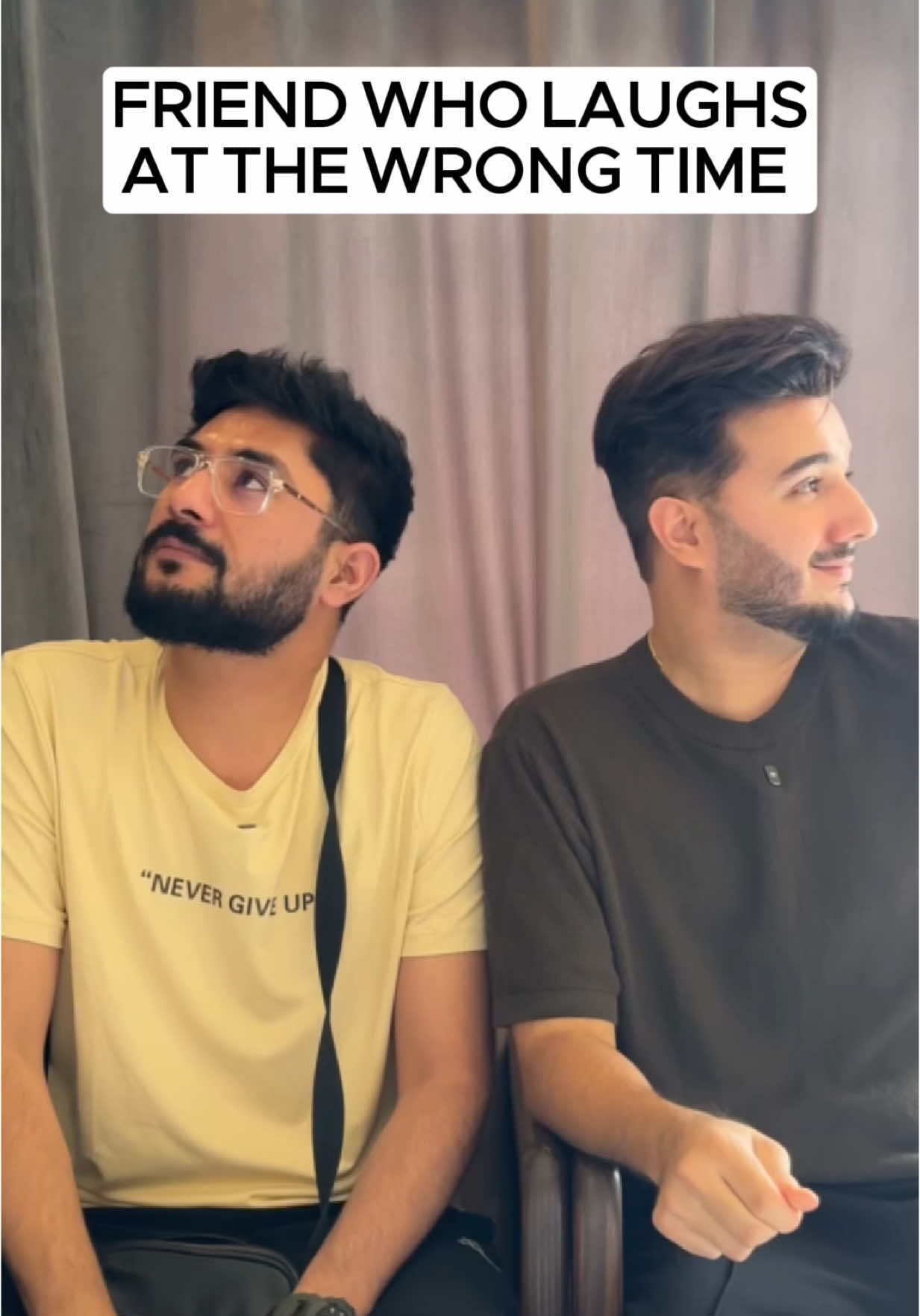 Friend who always LAUGHS at the Wrong Time! #shahveerjafry 