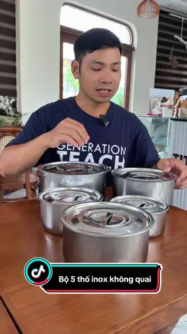 Bộ 5 thố inox không quai#bo5thoinox#thoinox5mon#thoinox#bonoiinox #shopphongchi #phongvu88 #xuhuong 