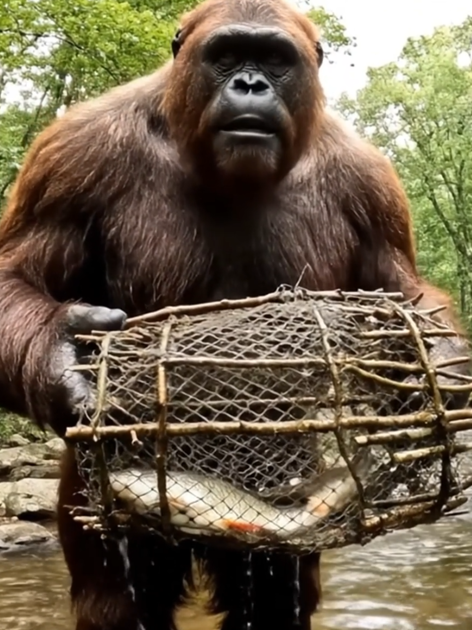Bigfoot Vlog 23 Building A Fish Trap! #bigfoot #bigfootisreal #Vlog #usa🇺🇸 #fyp #Outdoors #bigfootvlog 