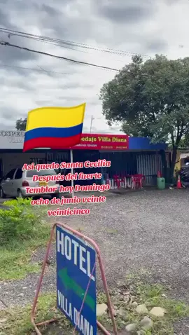 Así quedó Santa Cecilia Cundinamarca después del Fuerte Temblor hoy Domingo 8/6/2025