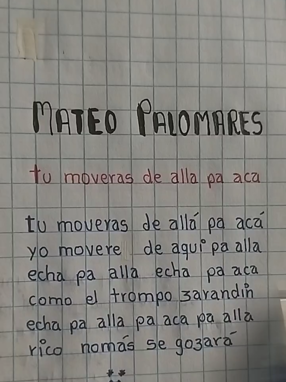 Mateo Palomares - Tu moveras de allá pa acá 🖋️😄🥳 #mateopalomares #tumeveras #comoeltrompo #zapateado #baila #canta #cantando #musica #sentimiento #paratiiiiiiiiiiiiiiiiiiiiiiiiiiiiiii #soyletra #tiktokviral #tik_tok #fyp #fypシ゚ 