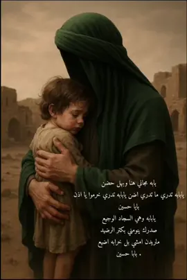بابا حسين💔#سيد_احمد_المنصوري #يافاطمةالچ 