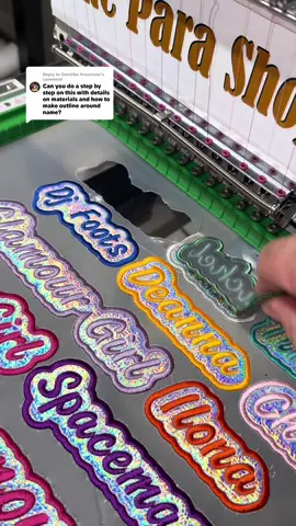 #embroiderypatch #wodahz #embroideredpatches #holographicpatch #DIY #embroiderytutorial #patch #patches #stitched #machinemebroidery #embroiderymachine #machineembroidery #embroiderypatches 