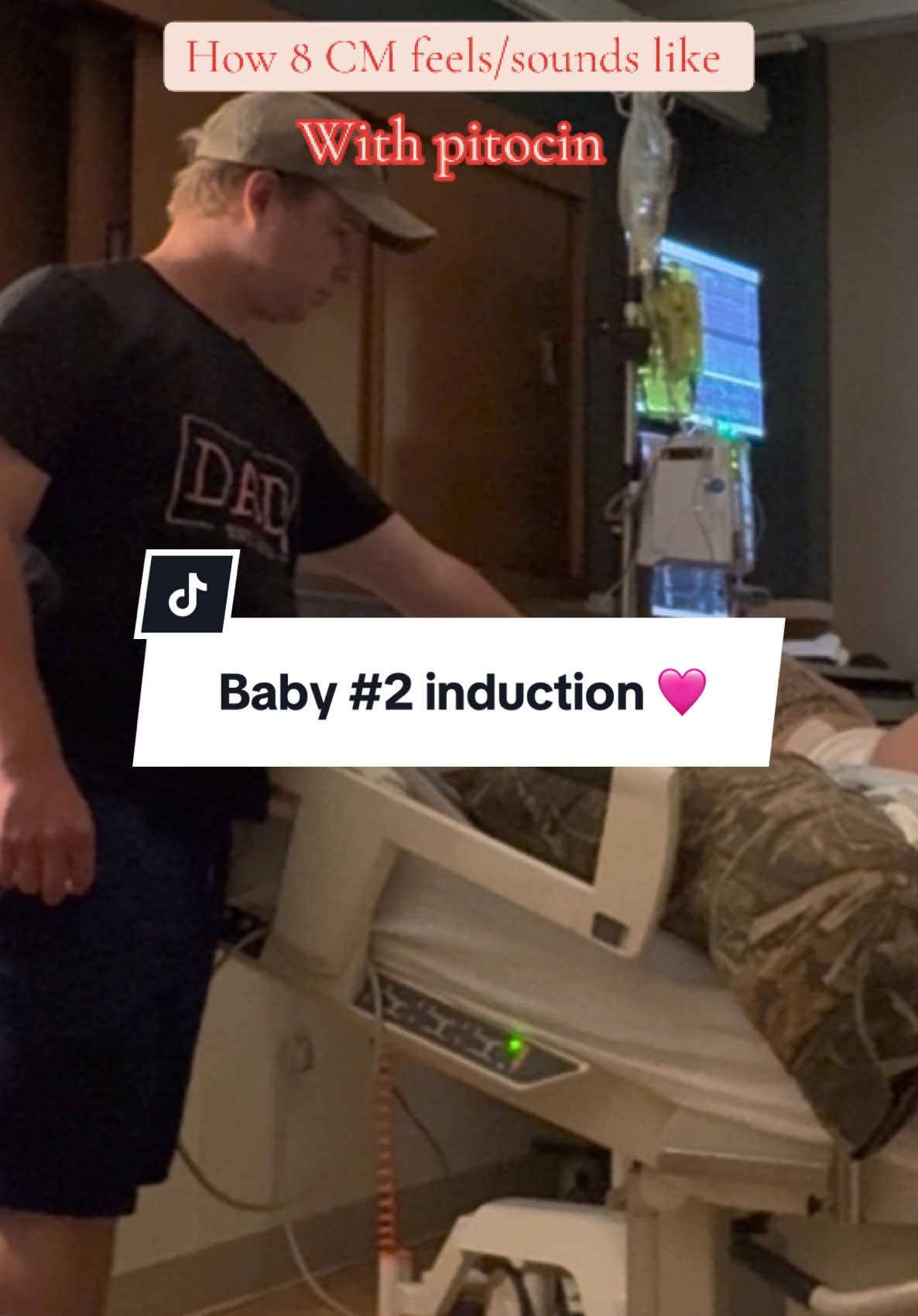 A whole new different experience for me this time. #laboranddelivery #pitocin #i#inductionl#laborb#birthb#birthstoryi#inducedm#midwifeh#hospitall#laboranddeliverynursef#fyps#secondtimemom2#2under2d#dadb#birthpartnere#epiduralv#viralf#foryou