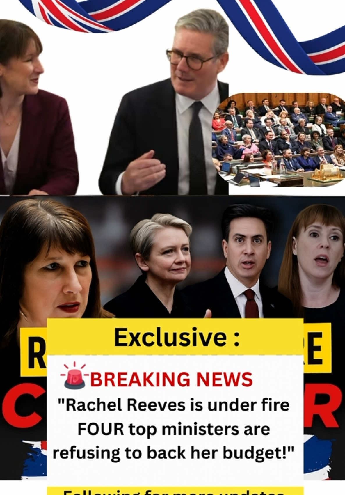 Labour Civil War ERUPTS: Top Ministers Turn on Reeves Over Budget Showdown! #labourparty #rachelreeves #angelarayner #ukpolitics #spendingreview #redwall #politicaldrama #starmer #reformuk #tiktoknews 