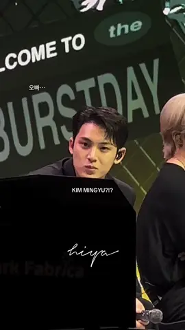 HIS EYE CONTACT ?!? 😫😫 #mingyu #kimmingyu #seventeen #seventeen17_official #fyp #fypシ #foryou #foryoupage 