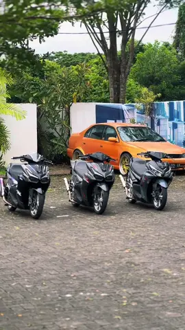 Cuma 3 baris aja sdh seganteng ini, @foreverlelok @Prazroxa⚡️ #aerox155 #aeroxnew #aeroxalpha2025 