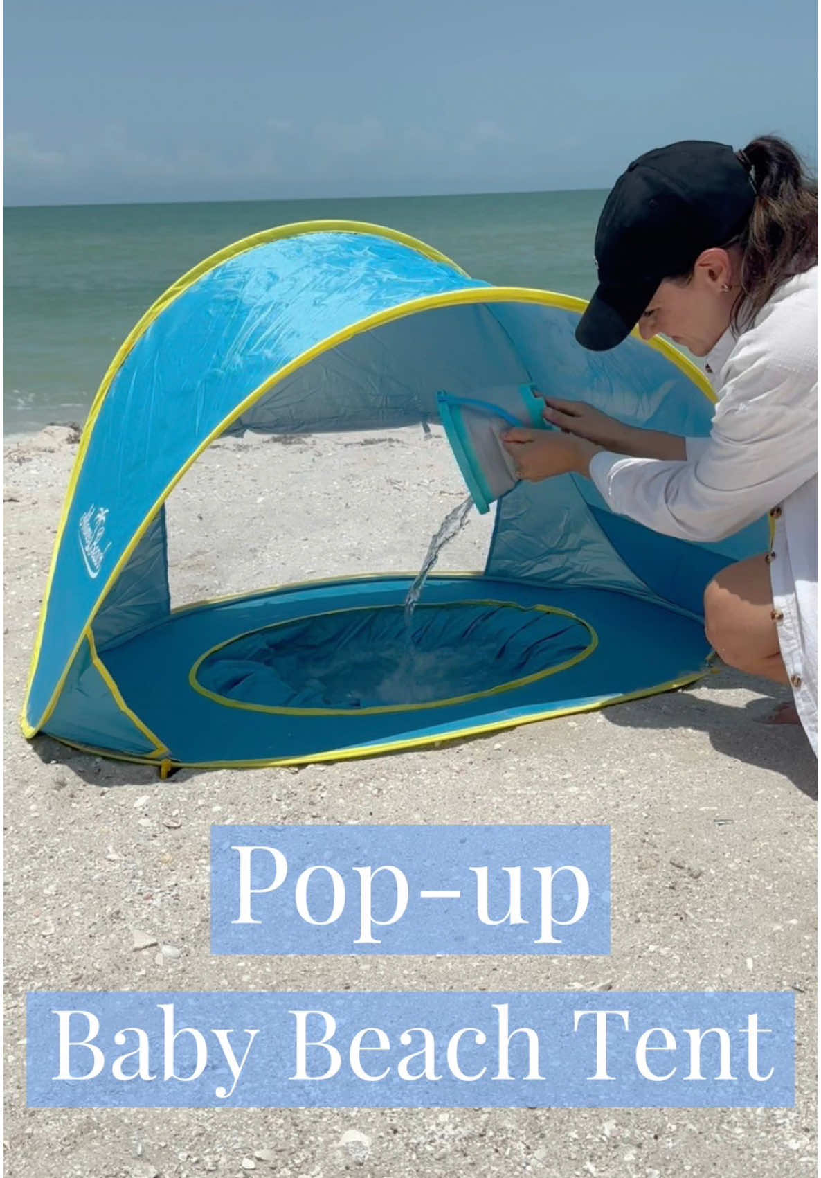 Use with or without water 👍 You can find this under ✨Toys & Kids✨ on my website. #amazon #beach 