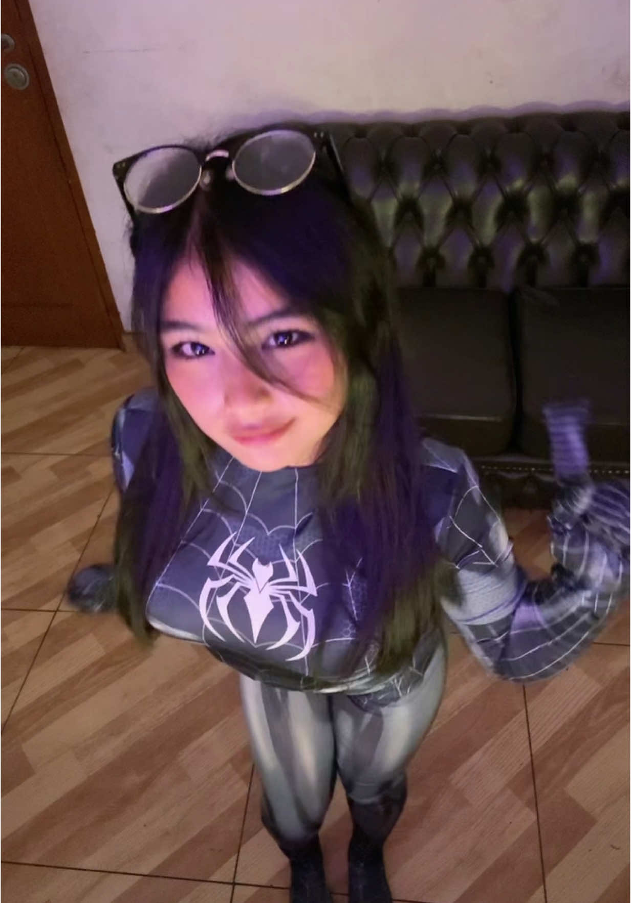 Perdonen la inactividad, andaba salvando la ciudad #spiderman #cosplay #fyp #trendingvideo #baile #trends 