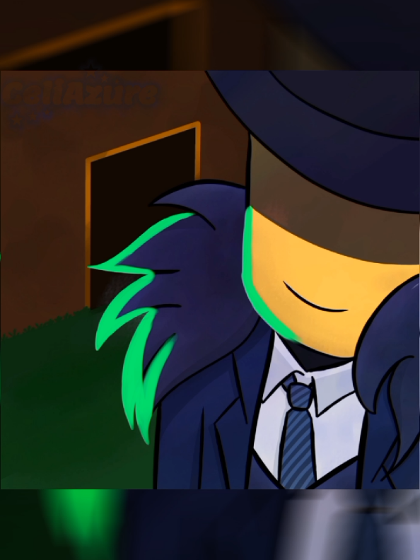 I think Shedletsky brought the wrong sword | Doublefedora ? IDK | Inspired : @littlek1412 | Music idea: The idea came during the morning dishwashing . . . . . . . . . Let's reminisce about our childhood songs on toy phones :D #mafioso #chance #forsaken #forsakenroblox #butterflysmile #shedletsky #roblox #animate 