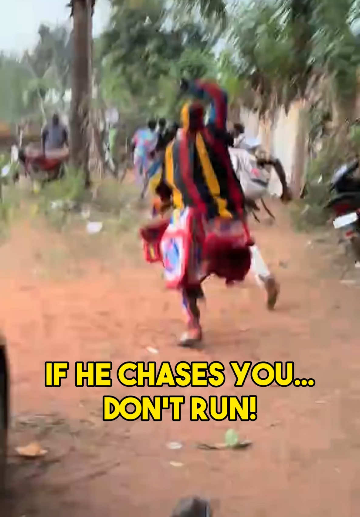 If He Chases You… DON’T RUN! #fyp #scarytiktoks #scary #creepy #drscary 
