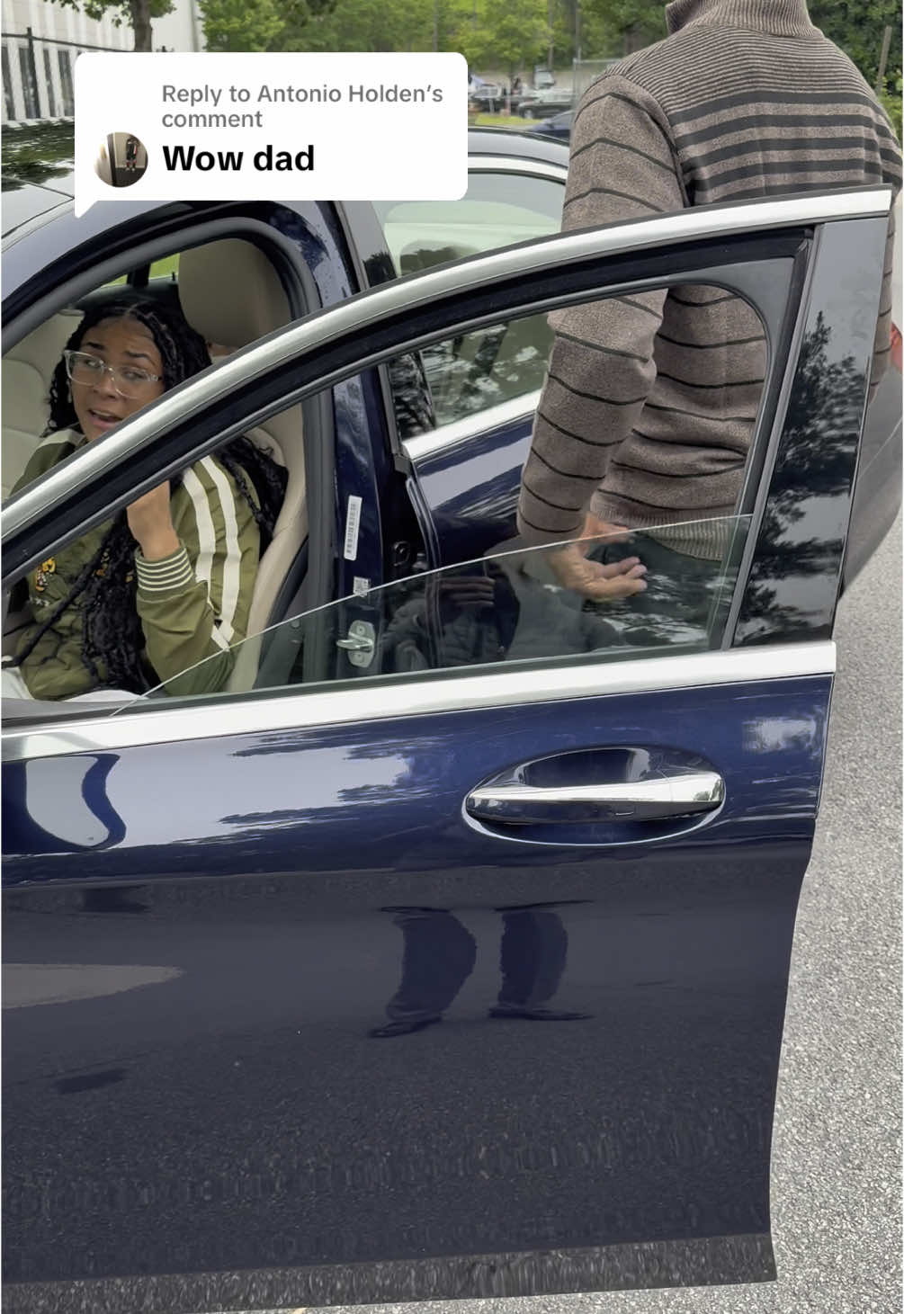 Replying to @Antonio Holden #Dad And Daughter @PashDaSiren 👑 #she takes his car #nonodywashurtinthemakingofthisvideo 