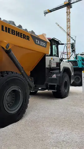 The Liebherr TA230 ADT.   Another stunning looking dump truck at bauma 2025.  @Liebherr Group @DIGGERS AND DOZERS  #liebherr #liebherrta230 #adt #dumptruck #6wheeldrive #allterrain #bauma #bauma2025 