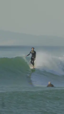 clean peelers off the California coast. #longboarding #californiasurf #logging #surfline #noseride #socalwaves #surflife #35mmsurf