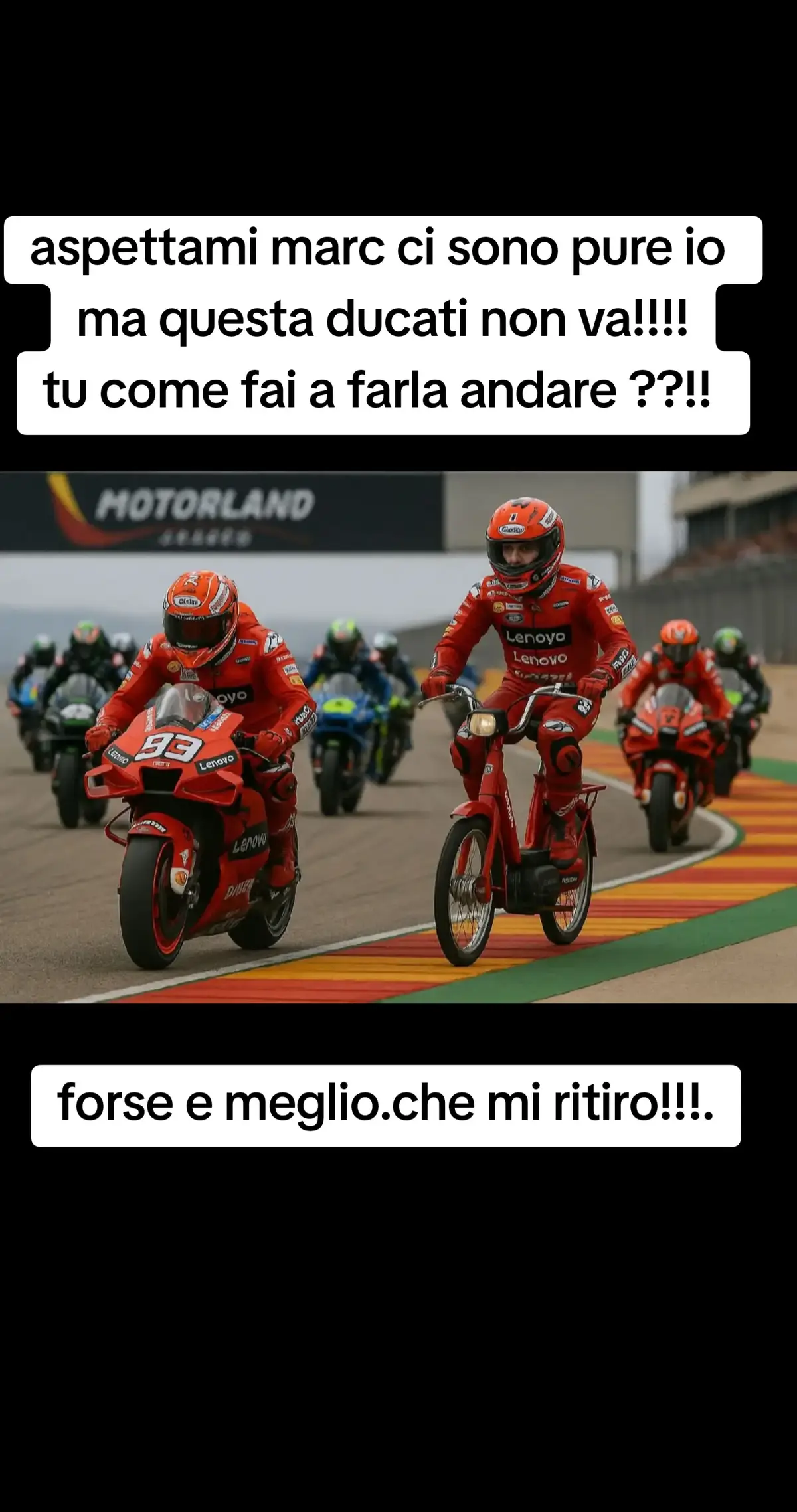 #ducati #motogp #marquez #lenovo #pecco #bagnaia #aragon #voliamoneixte✈🦁 