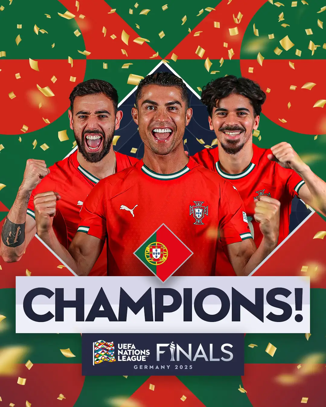 Portugal win the Nations League 😤😤 #NationsLeague #PortugalvsSpain 