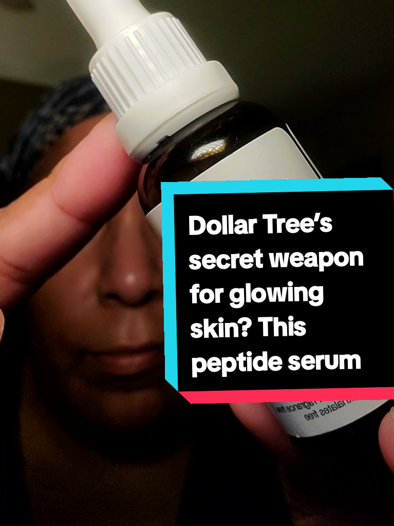 ✨ $1.25 for a peptide-packed anti-aging serum?! 😱 Snagged this Skin Nutrition Botanicals Multi-Peptide Serum at Dollar Tree & my skin is GLOWING! 💖 Wrinkles? Dark spots? Puffiness? This gem’s got you covered. Run, don’t walk! 🏃‍♀️ #SkincareRoutine #DollarTreeFinds #AntiAging #PeptideSerum  #dollartreebeauty  @Dollar Tree 