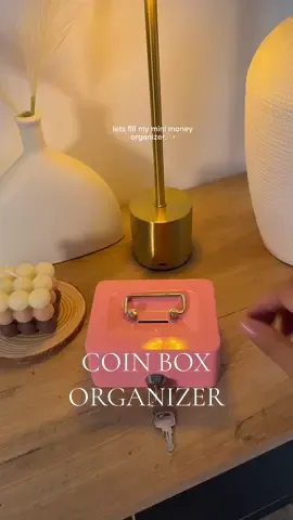Coin box organizer #moneyboxorganizer #cashboxorganizer #cashboxwithlock 