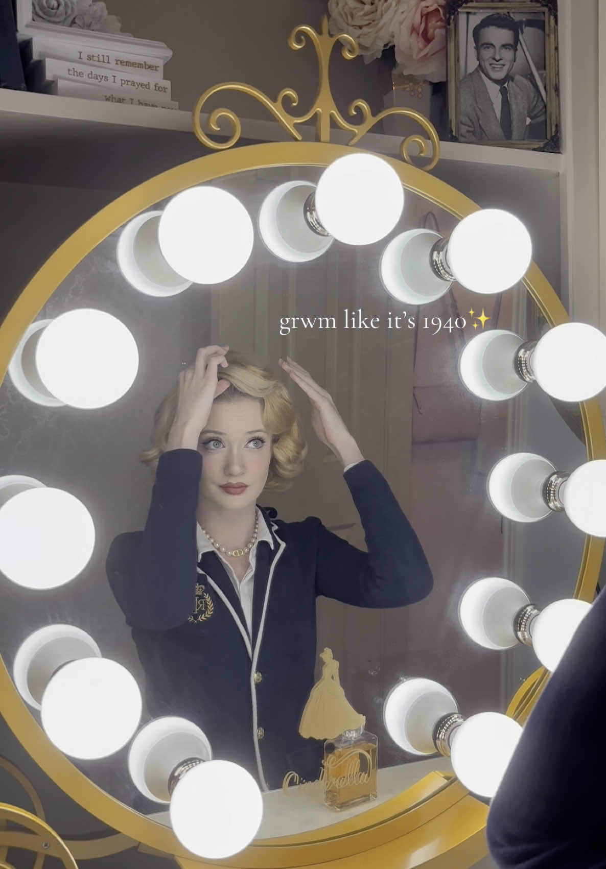 i fear i accidentally served flight attendant at the end. #vintage #vintageaesthetic #1940sfashion #1940sstyle #oldmoney #fashion #grwm #style