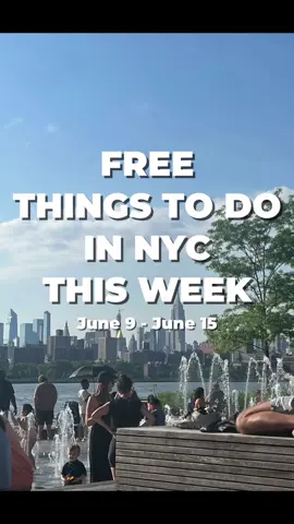 FREE things to do this week in NYC! Remember to check stories for more events happening!  What event are you most excited about? ✨June 9- August 11 Bryant Park Movies, lawn opens at 5pm, movie starts at 8pm ✨  June 9-11 Beauty of Joseon Coffee Cart ✨June 10 Museum Mile Festival ✨June 10 A Caribbean Fete in Times Square ✨June 11 - Aug 9 Lincoln Center Summer for the City ✨June 11-July 6 Fifth Avenue Blooms ✨June 12 The Dove Scrub Club at Majesty’s Pleasure. RSVP’s sold out, but you can still stop by for sweet surprises, interactive games, and merch! WSL ✨June 12 Spring Gala, 