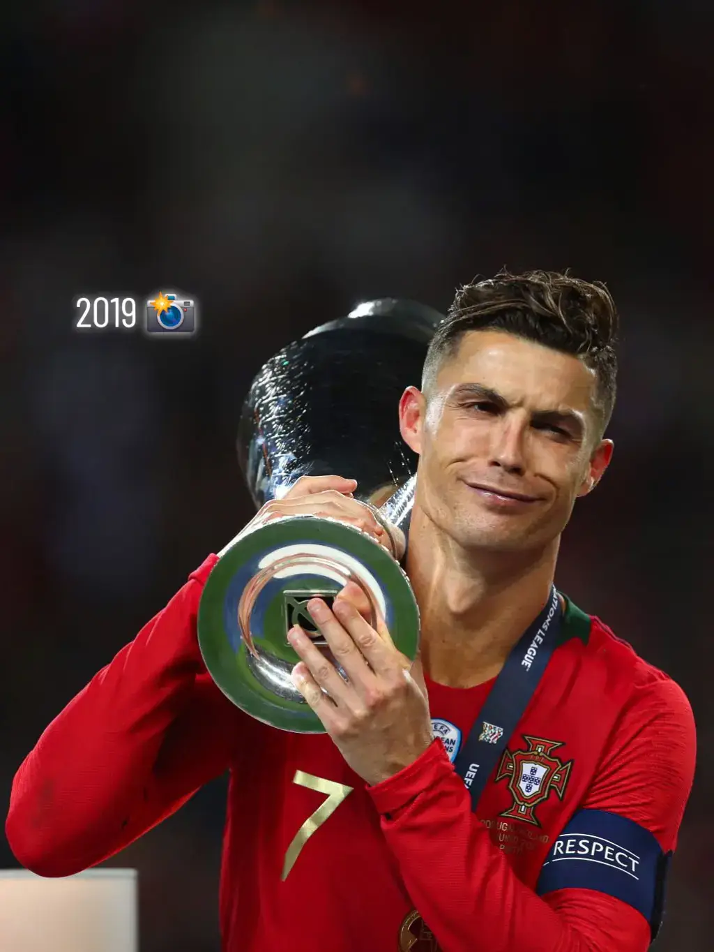 He did it again, the unstoppable Ronaldo. 💀 | 📸 2019 / 📸 2025 | #cristiano #ronaldo #nationsleague 