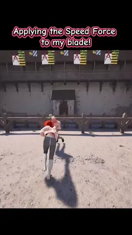 It’s a little subtle but if you look closely, you can see the blade vibrate! Every day I learn something new! Harharharhar follow for more #gamer #gaming #halfsword #indiegames #medievaltiktok 