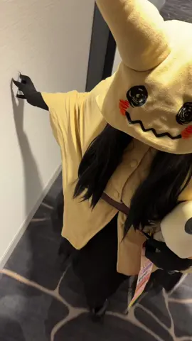 Always a good anime con experience when I can buy some catboy merch…… #mimikyu #mimikyucosplay #pokemon #pokemoncosplay #catboy #catboys #animeconvention #animecon 