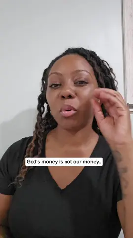 God is in control of all money, we are supposed to steward what he gives us. #christiantiktok #womanofgod #godsplan #jesusisking👑 