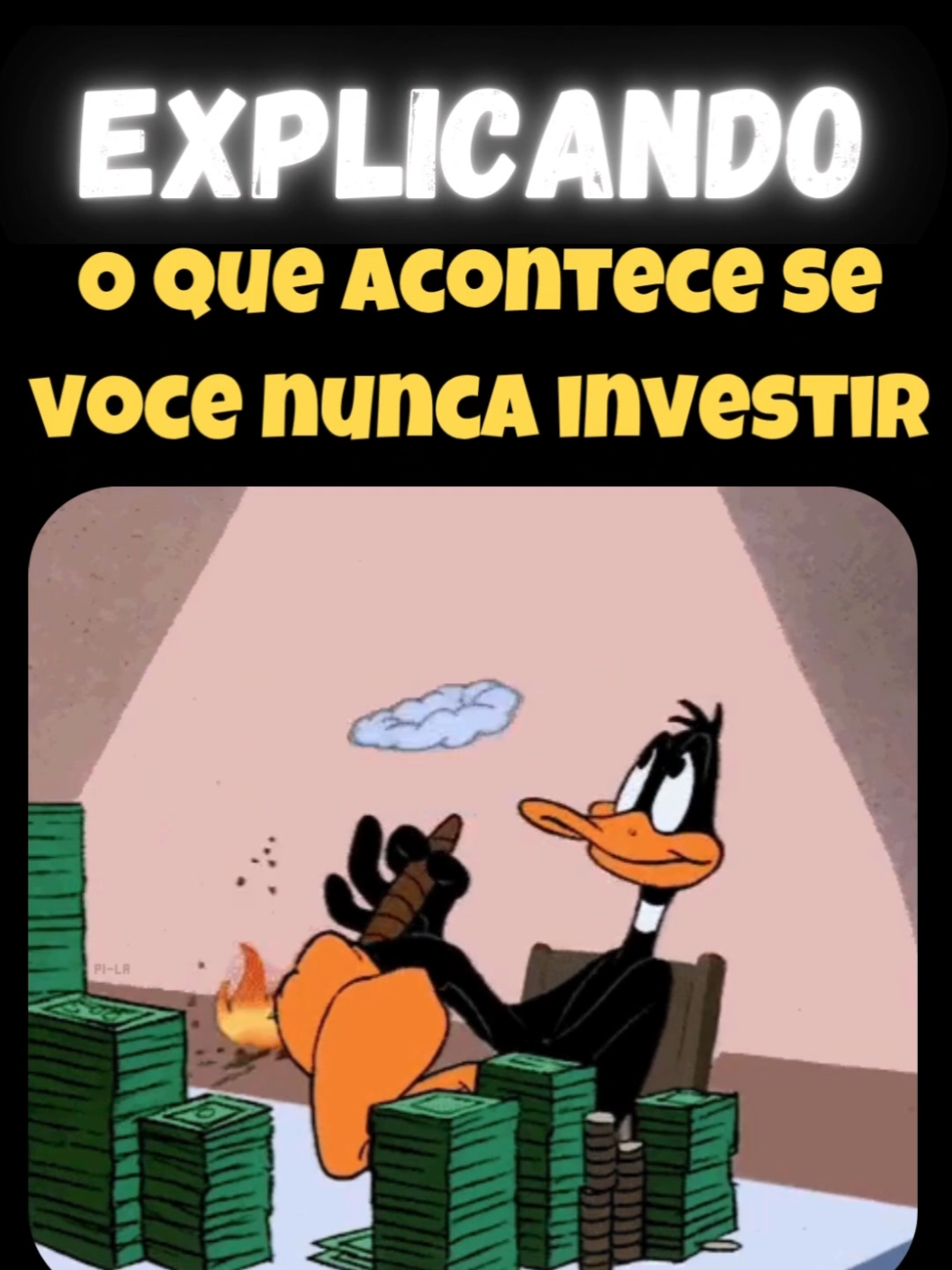 Explicando Oq Acontece se você nunca investir em 1 minuto #economia #renda #curiosidade #curiosidades #dinheiro #conhecimento #fyp #investir #investimento #açoes