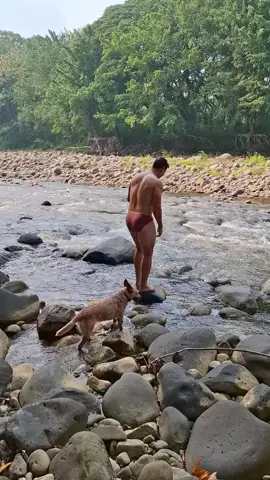 día de río con la niña #rio #pastoraustraliano #pets #thebestfriend #familia