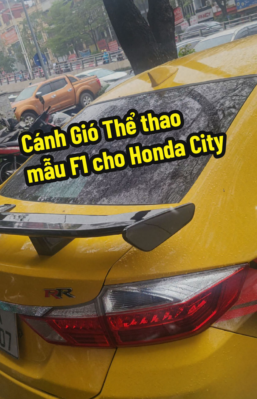 Cánh gió Thể thao mẫu F1 lắp cho các dòng xe sedan  #duoigiof1 #canhgiof1 #doxe 