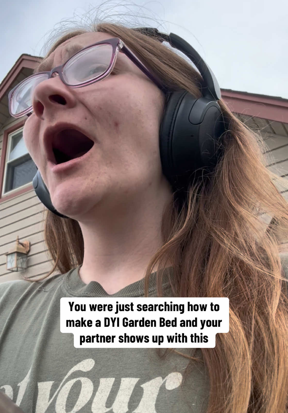 I am in shock still!! I was not expecting that. I was literally searching how to make a raised garden bed and he tells me to come outside to show me something.  Video Description: I am walking outside and being surprised with a raised garden bed. #surprise #thisislove 
