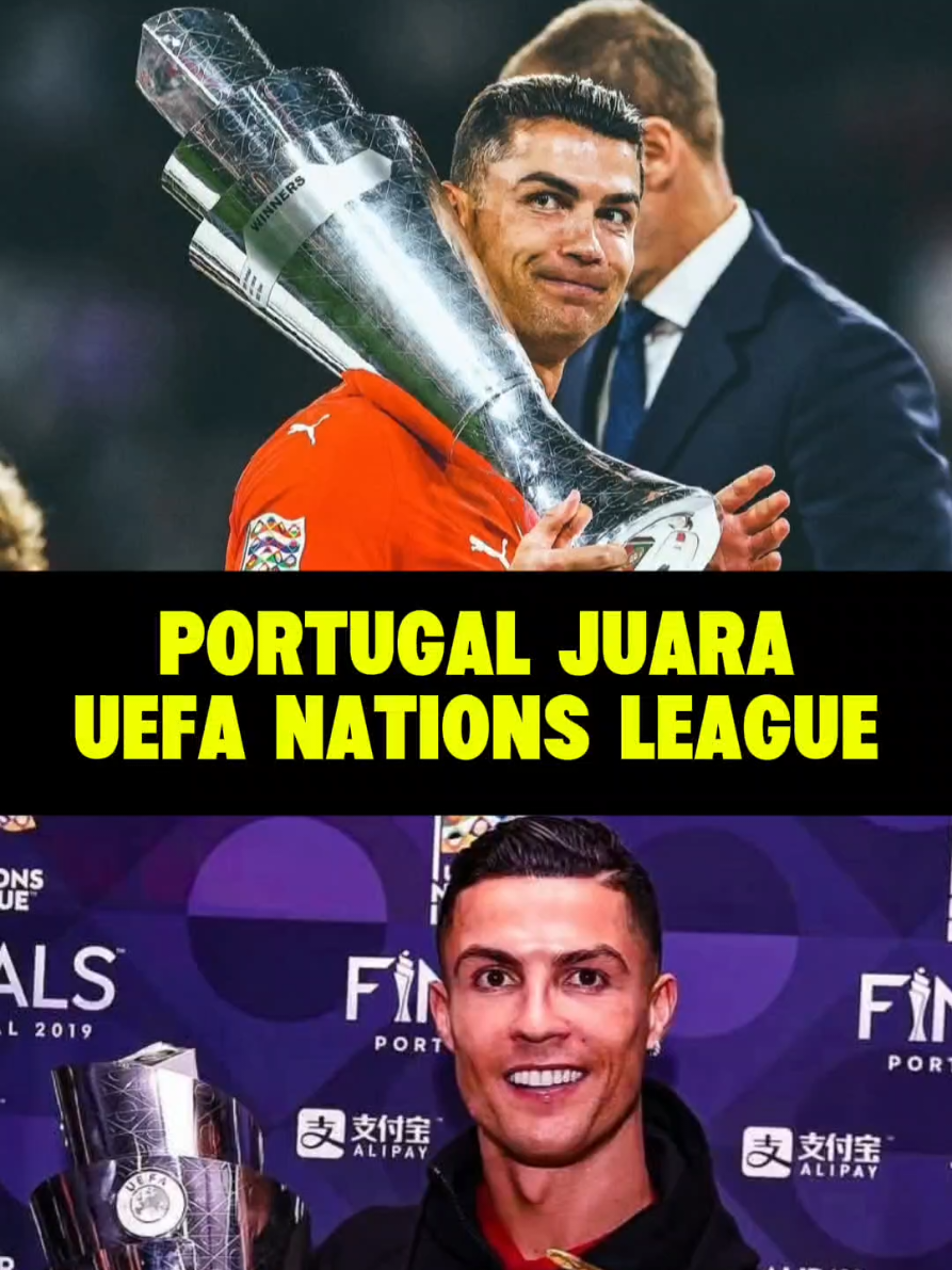 Ronaldo Juara UEFA Nations League Setelah Portugal Kalahkan Spanyol di Final Melalui Adu Penalti #ronaldo #portugal #spanyol #uefanationsleague 