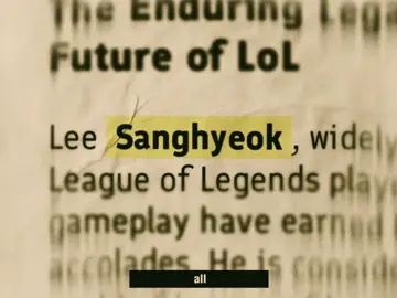 #Faker #페이커 #LeeSanghyeok #이상혁 