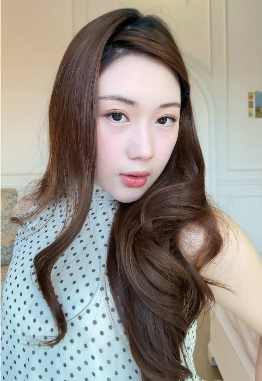 just finished my makeup