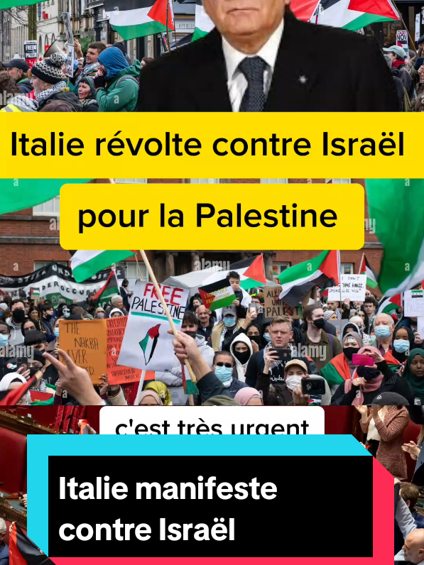 #israel #hamas #italie #manifestation #gaza #palestine  Italie manifeste contre Israël pour la cause de Palestine 