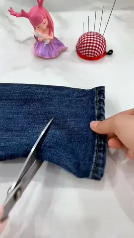 I Paid $650 to Keep the Original Hem on My Jeans #sewingtiktok #hem #jeans #LifeHack #fyp  #pant #giftidea 