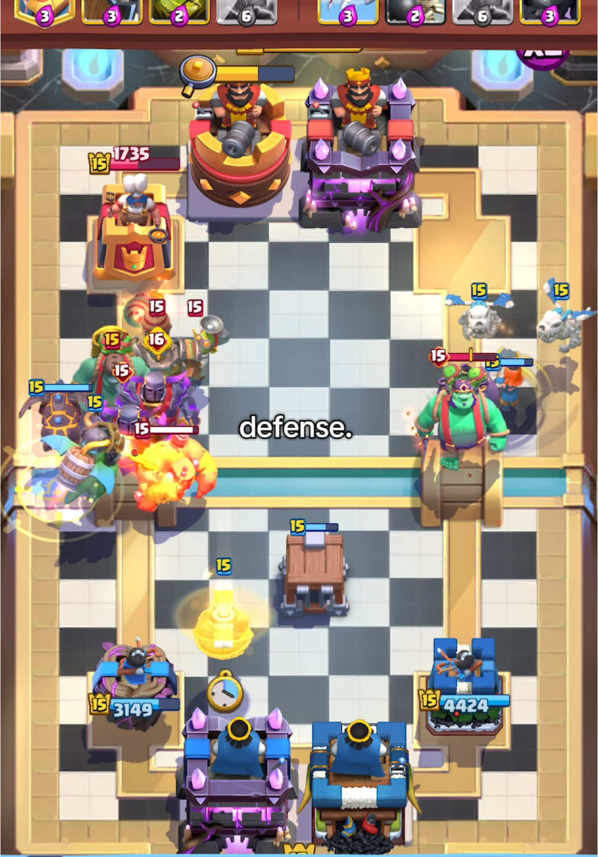 how did we defend two evo pekkas and goblin giants 😭 #clashroyale #clash #clashroyaledaily #clashroyalemoments #supercell #tiktok #youtube #fyp #clashroyaletips #clashroyalememes #clashroyaledeck #clashroyal #fy 