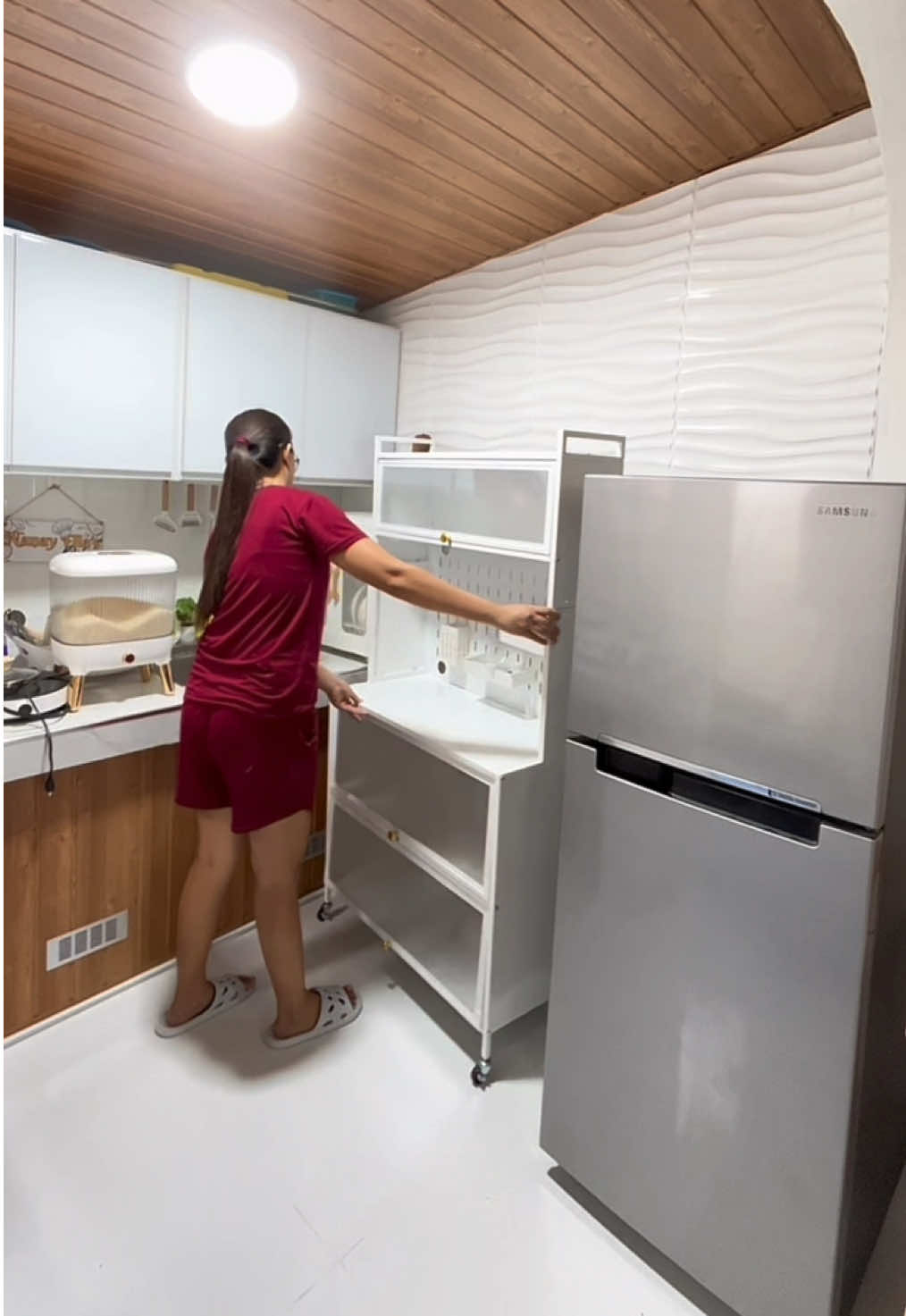 Palit muna tayo ng kitchen storage #kitchenstorage #kitchencabinet #storagecabinet #fyp 