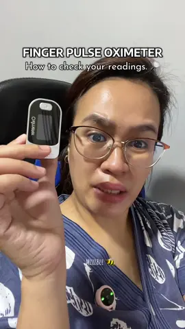 Tutorial on how to check your readings pag gumagamit kayo ng finger pulse oximeter.  #pulseoximeter #oximeter #pulseoximeterwithrespiratoryrate #fingerpulseoximeter  #creatorsearchinsights 